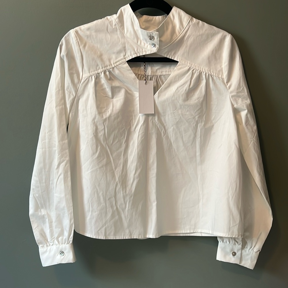 Ellison white blouse